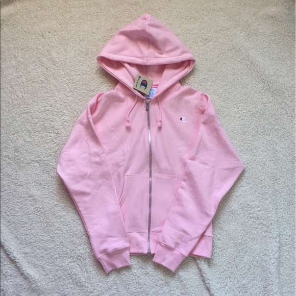Champion Tops - champion baby pink jacket
